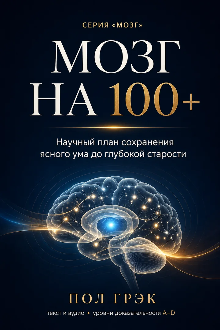 Обложка книги Пол Грэк «Мозг на 100+»