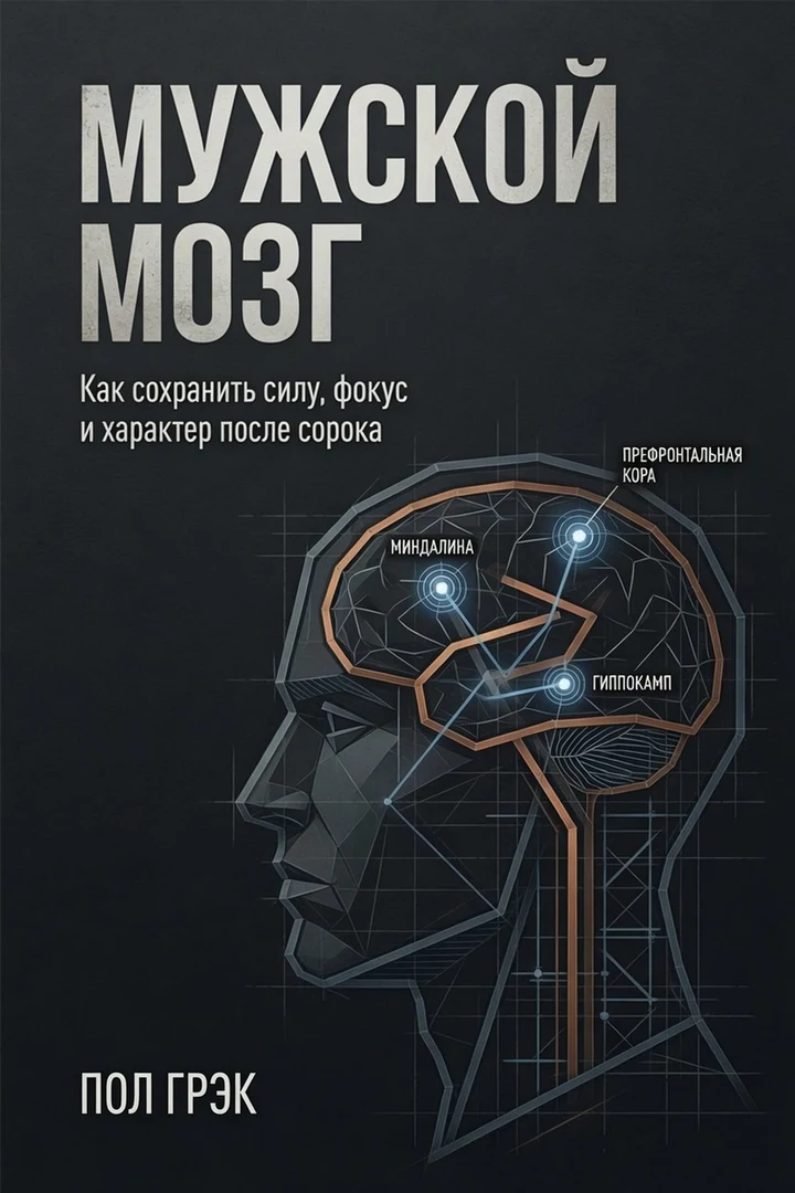 Обложка книги Пол Грэк «Мужской мозг»